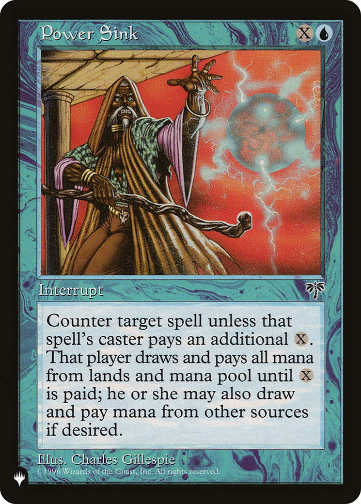 Power Sink [The List] | The Time Vault CA