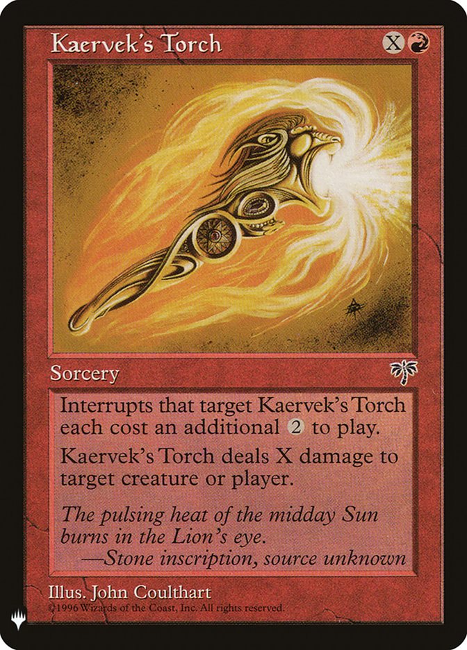 Kaervek's Torch [Mystery Booster] | The Time Vault CA