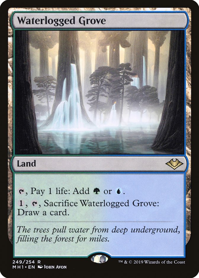 Waterlogged Grove [Modern Horizons] | The Time Vault CA