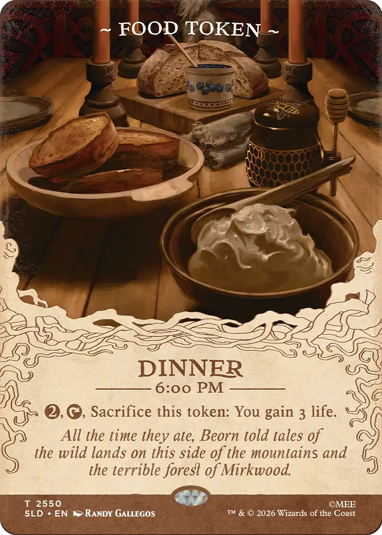 Food Token (2550) [Secret Lair Drop Series] | The Time Vault CA
