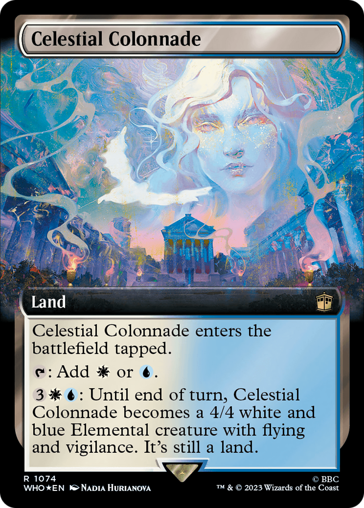 Celestial Colonnade (Extended Art) (Surge Foil) [Doctor Who] | The Time Vault CA