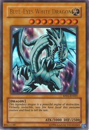 Blue-Eyes White Dragon [RP01-EN001] Ultra Rare | The Time Vault CA