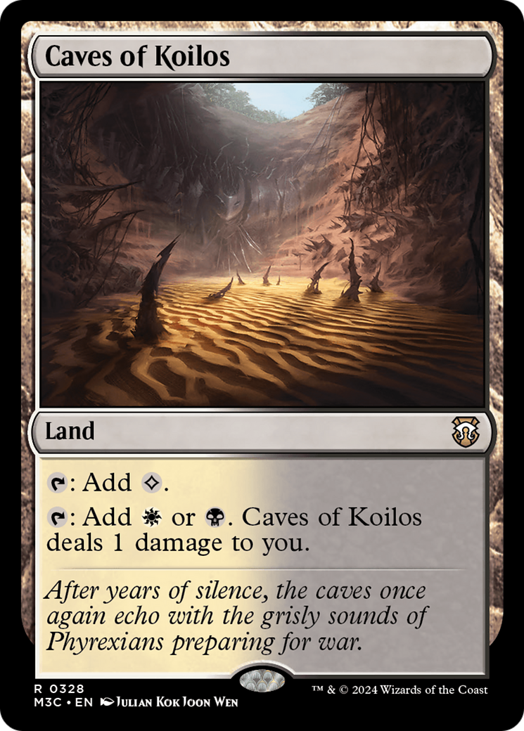 Caves of Koilos (Ripple Foil) [Modern Horizons 3 Commander] | The Time Vault CA