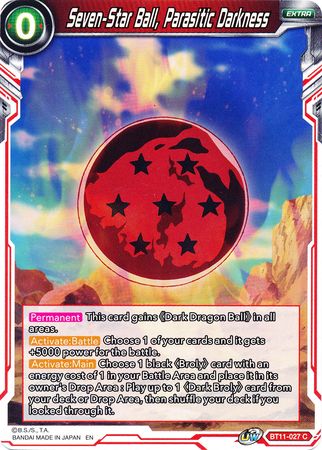 Seven-Star Ball, Parasitic Darkness (BT11-027) [Vermilion Bloodline] | The Time Vault CA