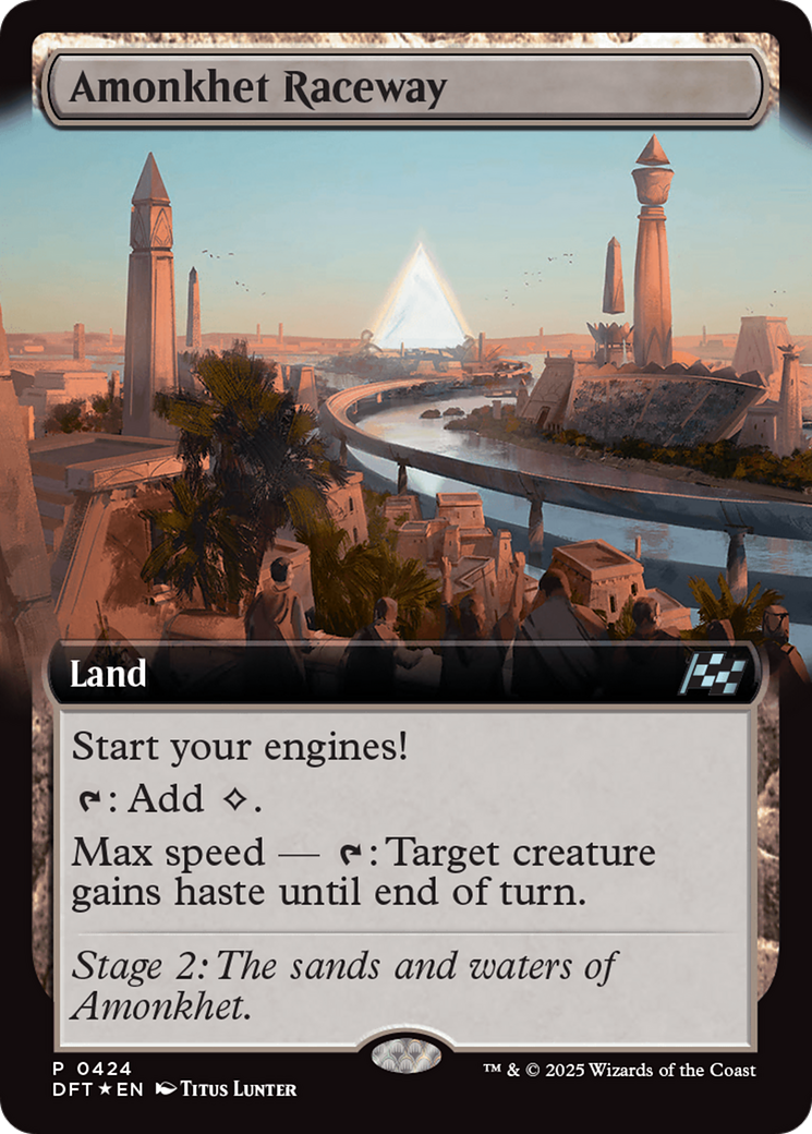 Amonkhet Raceway (Extended Art) [Aetherdrift] | The Time Vault CA