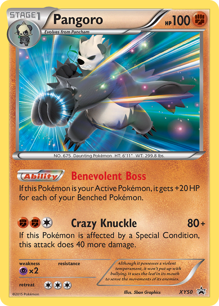 Pangoro (XY50) [XY: Black Star Promos] | The Time Vault CA