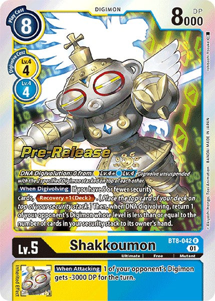 Shakkoumon [BT8-042] [New Awakening Pre-Release Cards] | The Time Vault CA