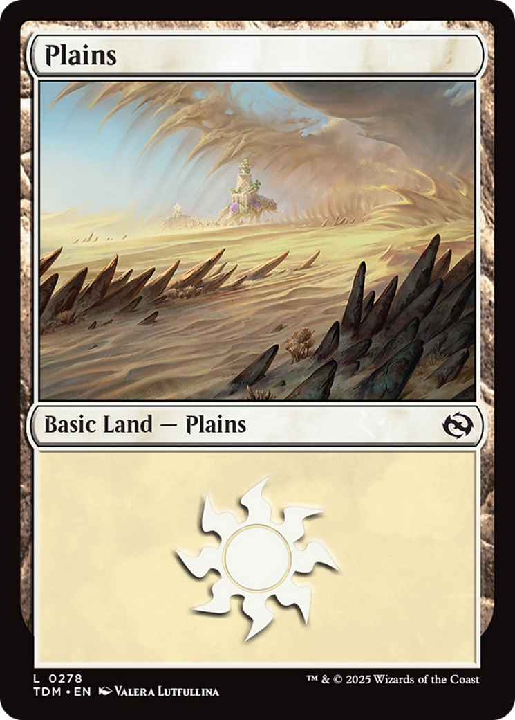 Plains (0278) [Tarkir: Dragonstorm] | The Time Vault CA