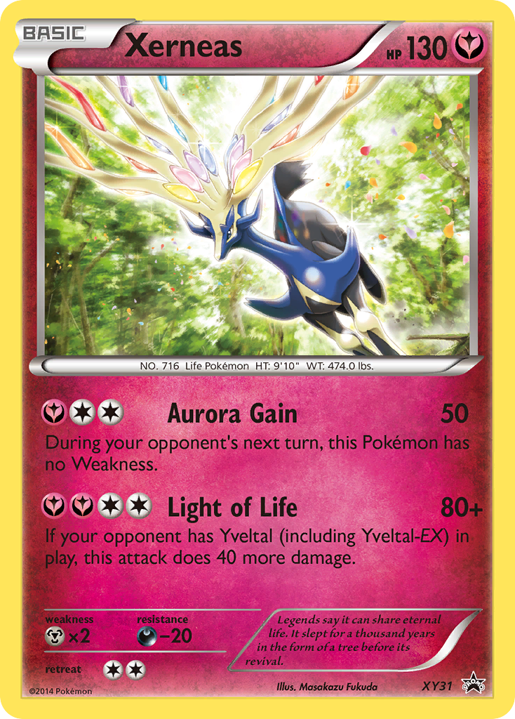 Xerneas (XY31) [XY: Black Star Promos] | The Time Vault CA