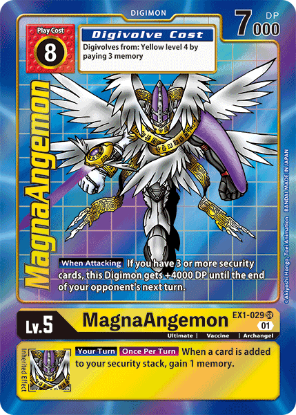 MagnaAngemon [EX1-029] (Alternate Art) [Classic Collection] | The Time Vault CA