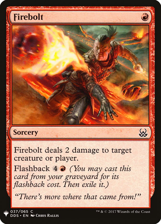 Firebolt [Mystery Booster] | The Time Vault CA
