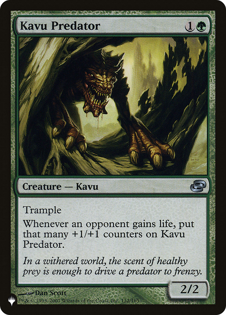 Kavu Predator [The List] | The Time Vault CA