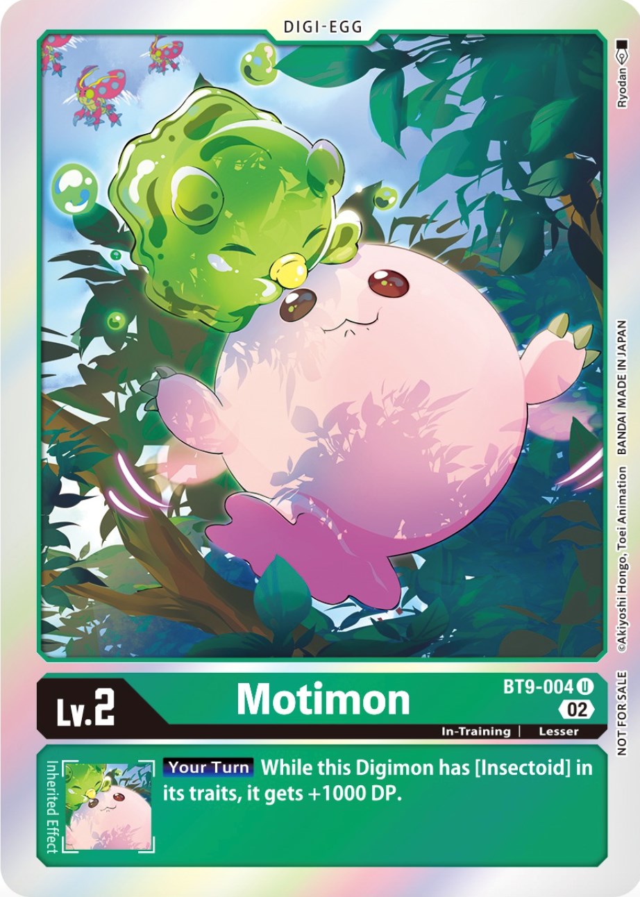 Motimon [BT9-004] (Official Tournament Pack Vol.8) [X Record Promos] | The Time Vault CA