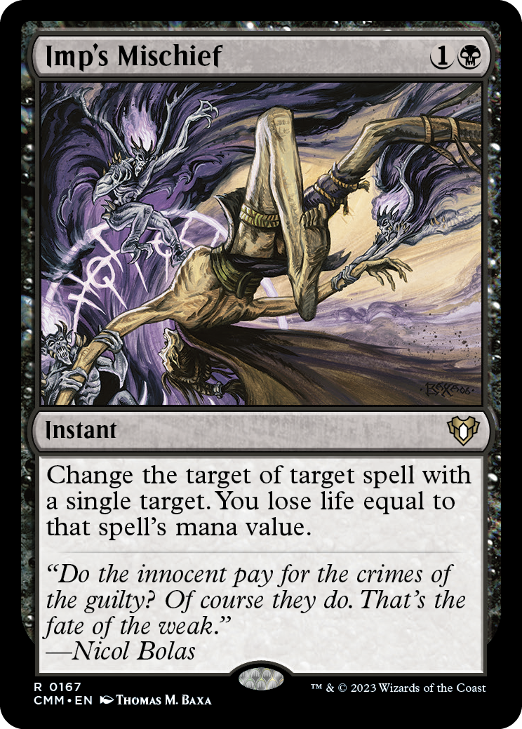 Imp's Mischief [Commander Masters] | The Time Vault CA