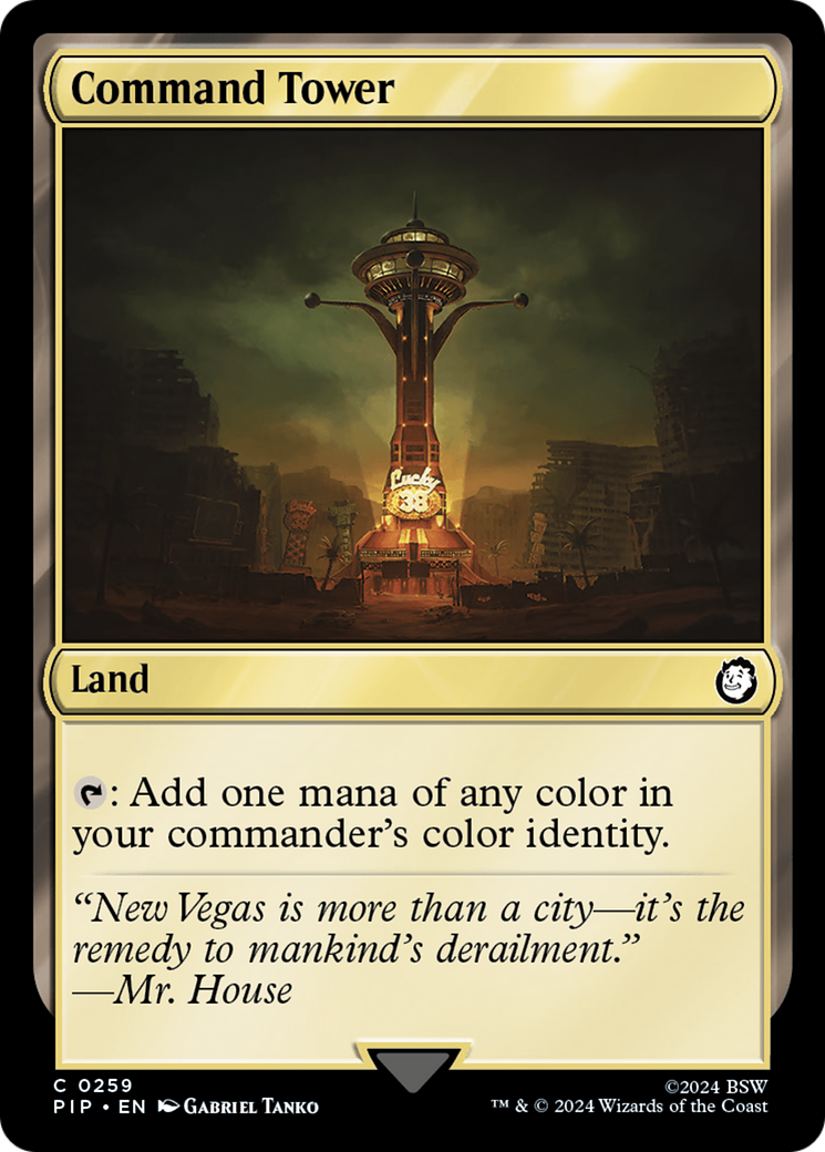 Command Tower [Fallout] | The Time Vault CA