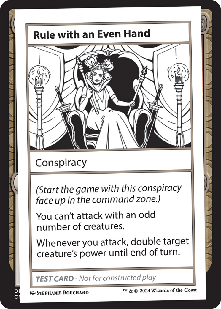 Rule with an Even Hand [Mystery Booster 2 Playtest Cards] | The Time Vault CA