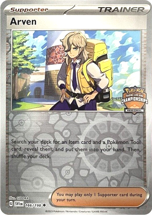 Arven (166/198) (Regional Championships) [League & Championship Cards] | The Time Vault CA