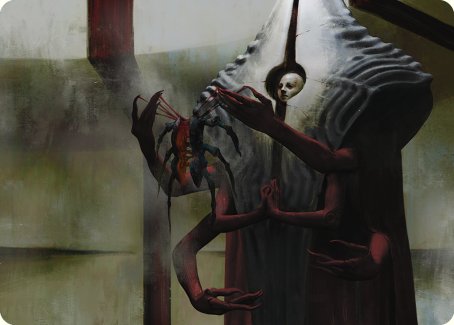 Vivisection Evangelist Art Card [Phyrexia: All Will Be One Art Series] | The Time Vault CA