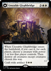 Unstable Glyphbridge // Sandswirl Wanderglyph (Extended Art) [The Lost Caverns of Ixalan] | The Time Vault CA