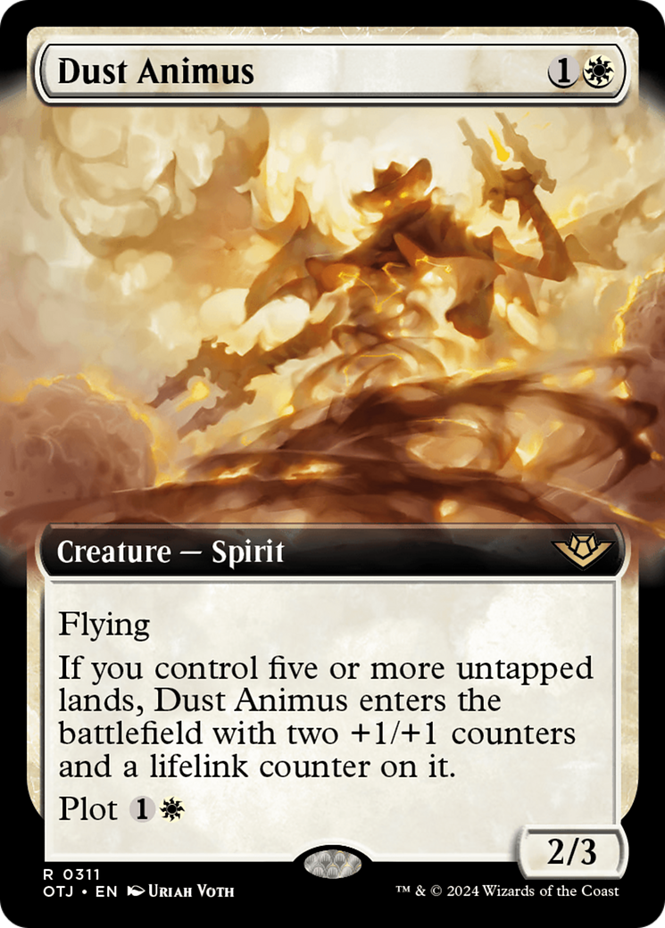 Dust Animus (Extended Art) [Outlaws of Thunder Junction] | The Time Vault CA