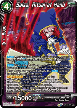 Salsa, Ritual at Hand (Uncommon) (BT13-145) [Supreme Rivalry] | The Time Vault CA
