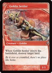 Goblin Settler (Future Sight) [Mystery Booster 2] | The Time Vault CA