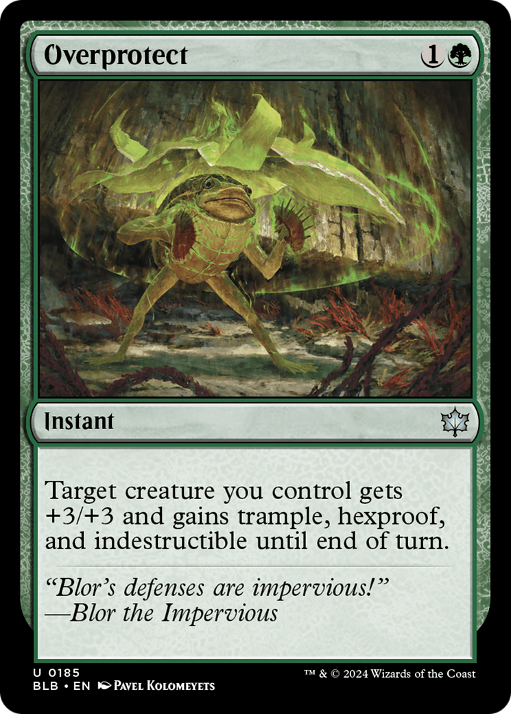 Overprotect [Bloomburrow] | The Time Vault CA