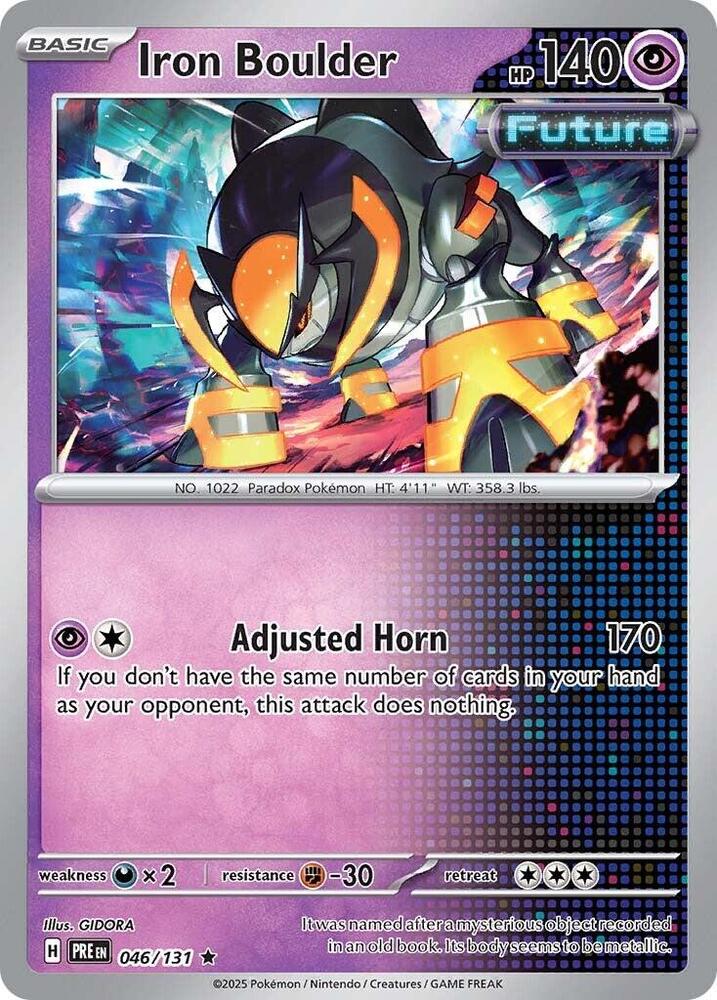 Iron Boulder (046/131) [Scarlet & Violet: Prismatic Evolutions] | The Time Vault CA