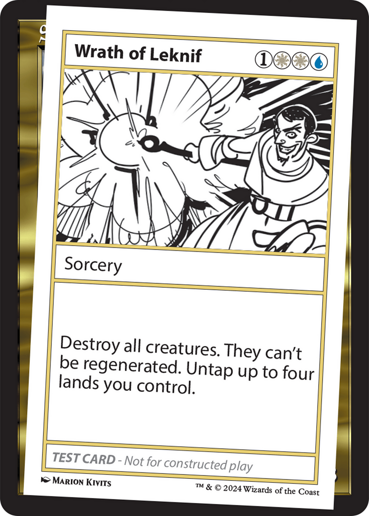 Wrath of Leknif [Mystery Booster 2 Playtest Cards] | The Time Vault CA