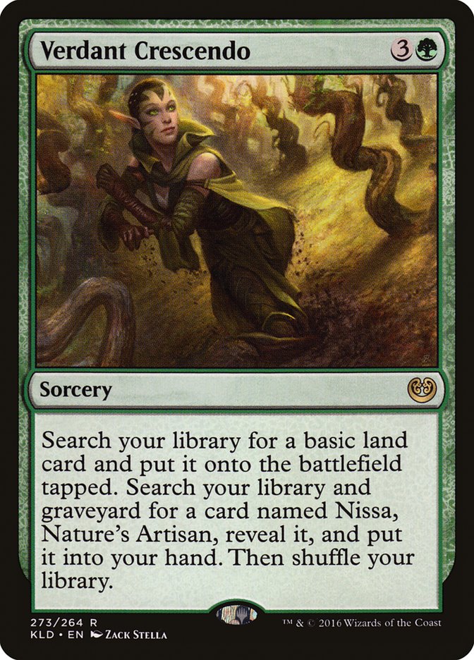 Verdant Crescendo [Kaladesh] | The Time Vault CA