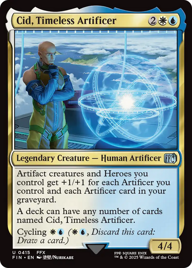Cid, Timeless Artificer (0415) [FINAL FANTASY] | The Time Vault CA