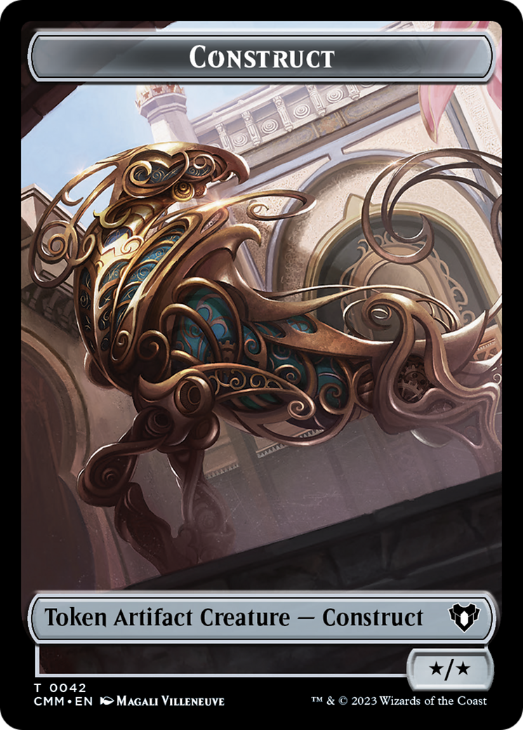 Construct Token (42) [Commander Masters Tokens] | The Time Vault CA