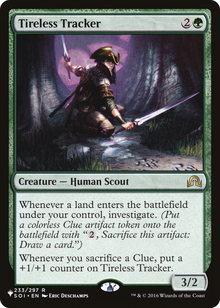 Tireless Tracker Art Card [Innistrad Remastered Art Series] | The Time Vault CA