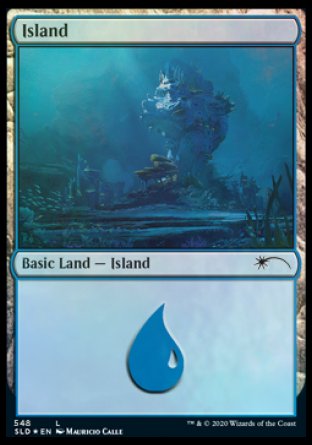 Island (Under the Sea) (548) [Secret Lair Drop Promos] | The Time Vault CA