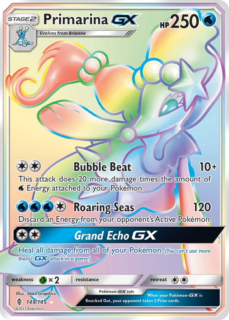 Primarina GX (149/145) [Sun & Moon: Guardians Rising] | The Time Vault CA