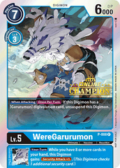 WereGarurumon [P-008] (Online Regional - Champion) [Promotional Cards] | The Time Vault CA