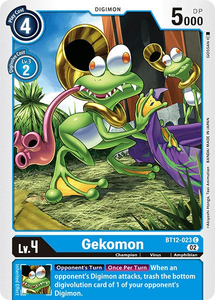 Gekomon [BT12-023] [Across Time] | The Time Vault CA