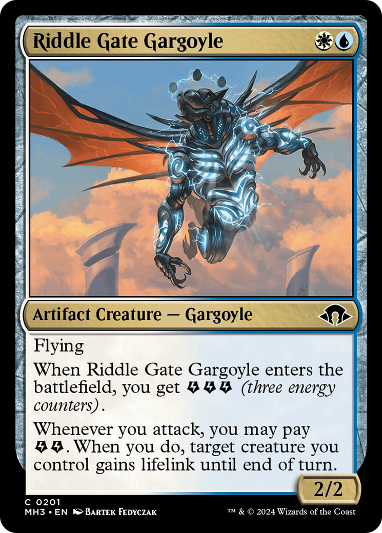 Riddle Gate Gargoyle [Modern Horizons 3] | The Time Vault CA