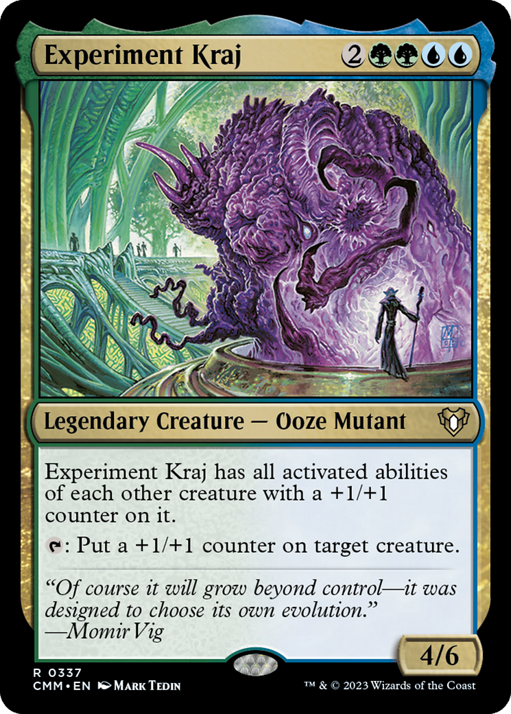 Experiment Kraj [Commander Masters] | The Time Vault CA