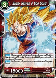 Super Saiyan 3 Son Goku (Foil Version) (P-003) [Promotion Cards] | The Time Vault CA
