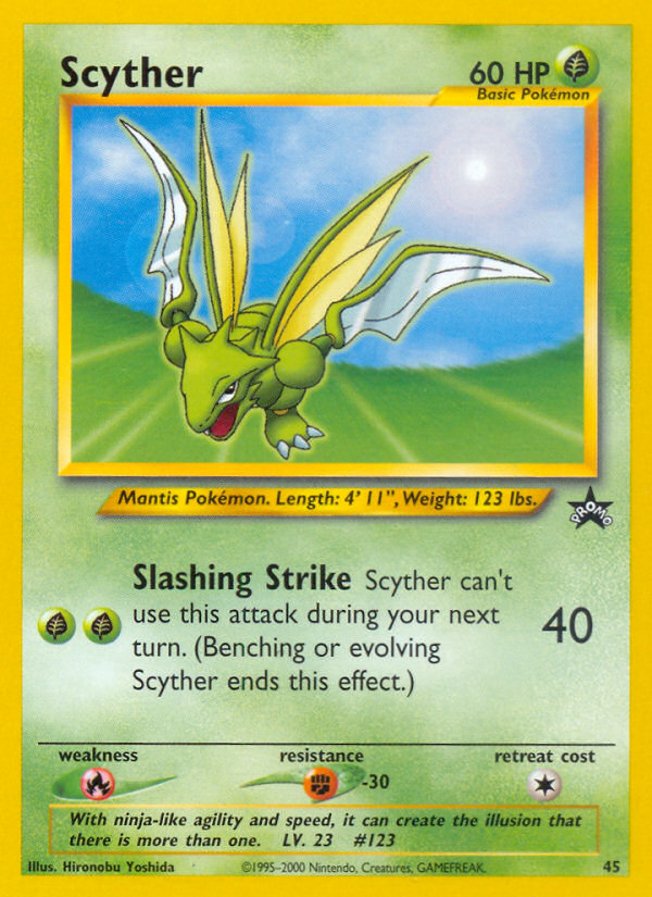 Scyther (45) [Wizards of the Coast: Black Star Promos] | The Time Vault CA