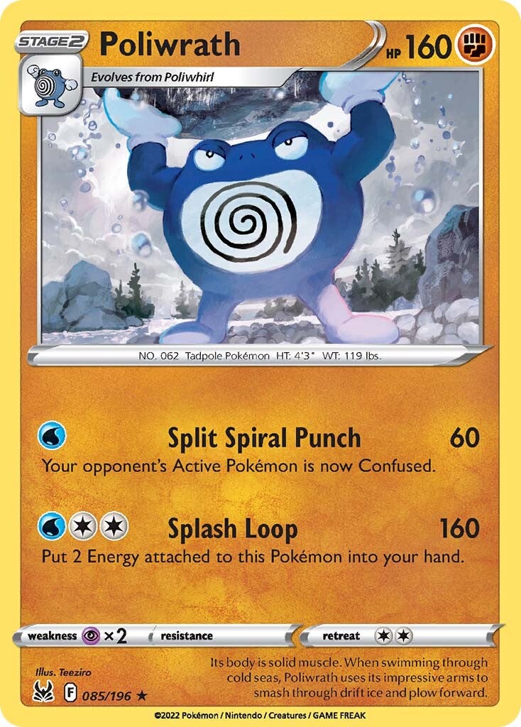 Poliwrath (085/196) [Sword & Shield: Lost Origin] | The Time Vault CA