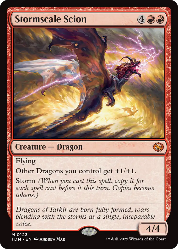 Stormscale Scion [Tarkir: Dragonstorm] | The Time Vault CA