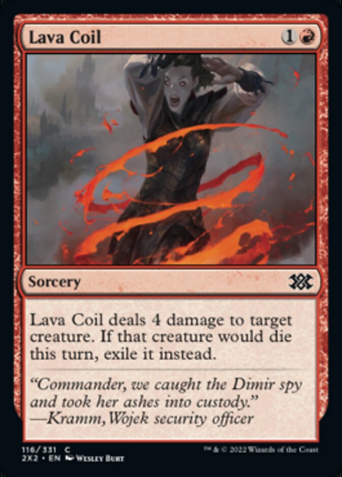 Lava Coil [Double Masters 2022] | The Time Vault CA