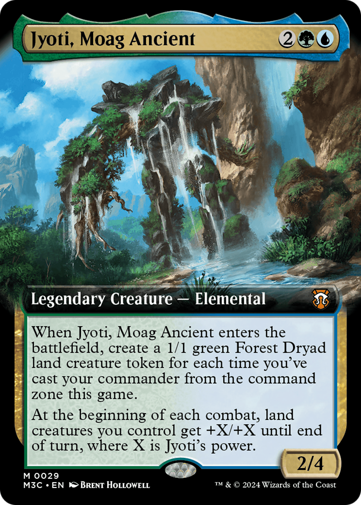Jyoti, Moag Ancient (Extended Art) [Modern Horizons 3 Commander] | The Time Vault CA