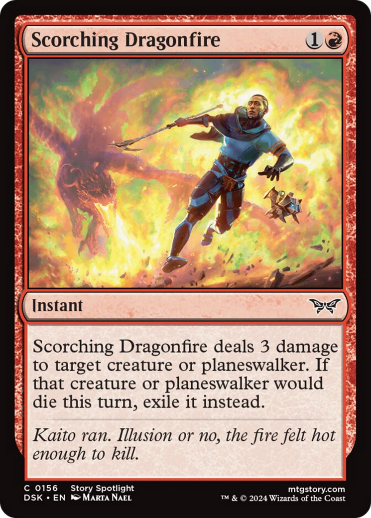 Scorching Dragonfire [Duskmourn: House of Horror] | The Time Vault CA