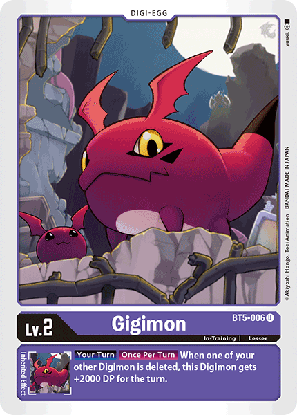 Gigimon [BT5-006] [Battle of Omni] | The Time Vault CA