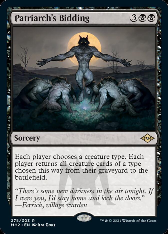 Patriarch's Bidding [Modern Horizons 2] | The Time Vault CA
