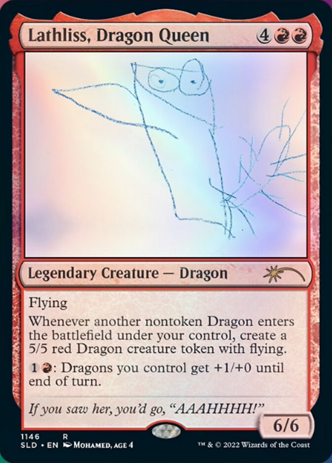 Lathliss, Dragon Queen (1146) [Secret Lair Drop Series] | The Time Vault CA