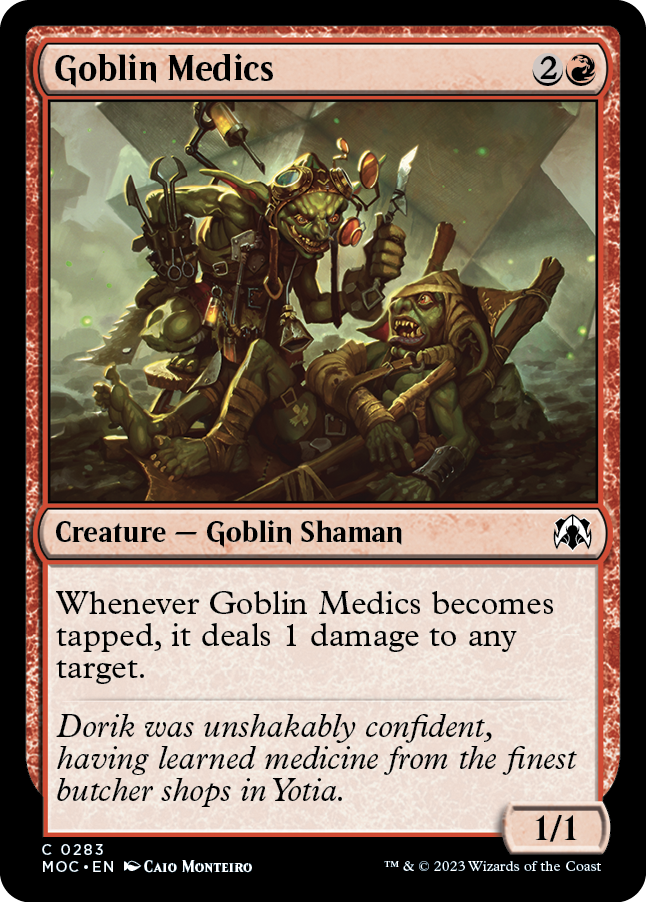 Goblin Medics [March of the Machine Commander] | The Time Vault CA